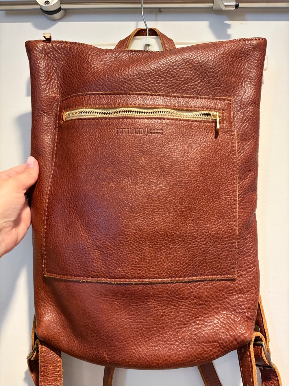 Portland Leather Backpack